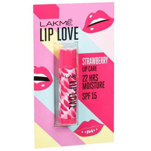 LAKMEL LIP LOVE SYRAWBERRY SPF-15